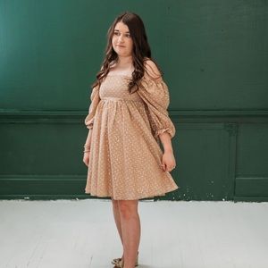 Blush Pink Babydoll Dress from Red Dress Boutique